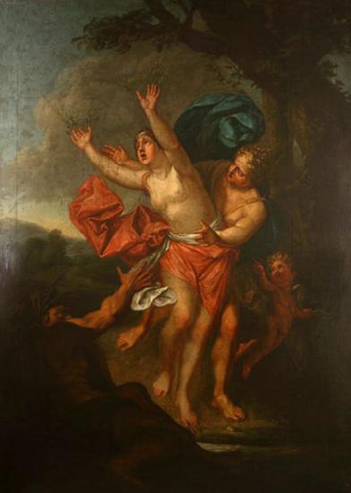 Carl Christian Klass Apollo and Daphne oil painting image